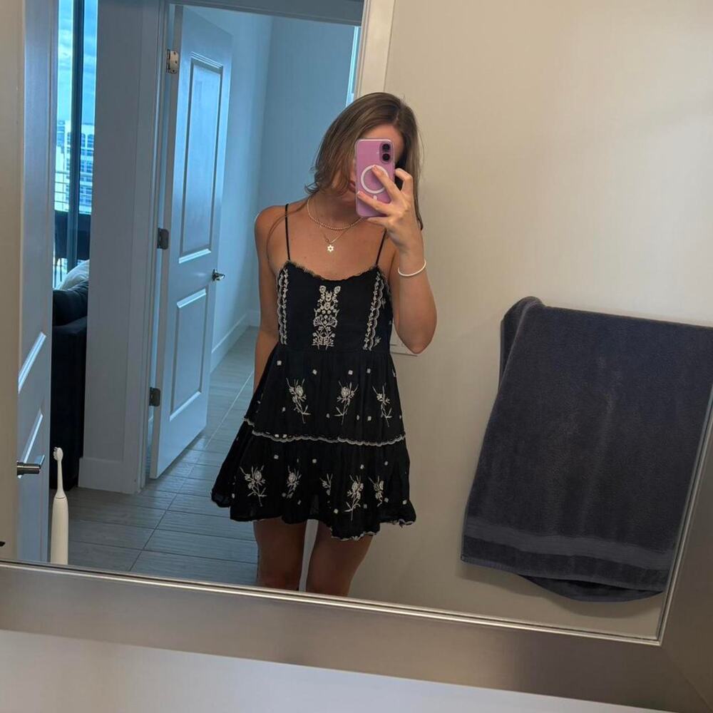 Urban outfitters black mini dress